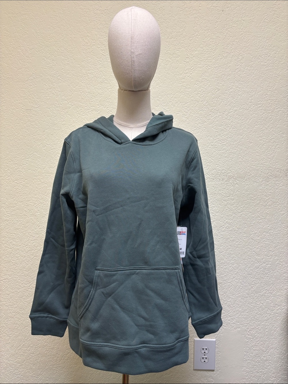 32 Degrees Women's Hooded Pullover - Teal Green